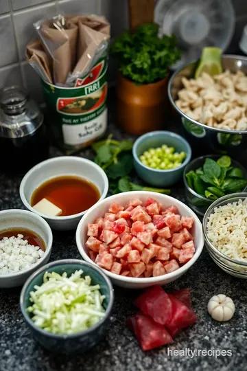 Tuna Poke Bowl – A Taste of the Pacific ingredients