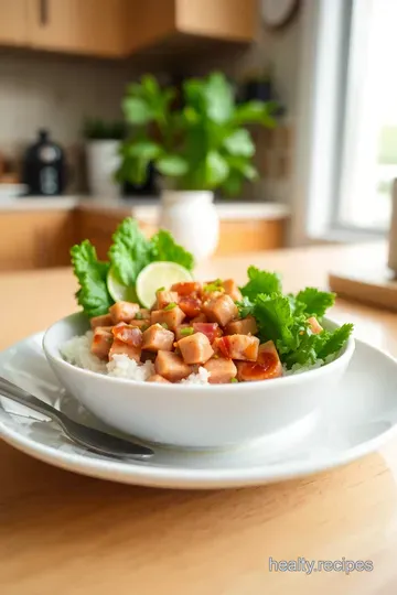 Tuna Poke Bowl – A Taste of the Pacific steps