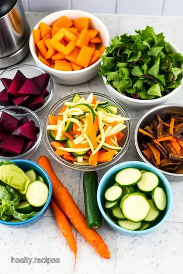 Homemade Veggie Crisps ingredients