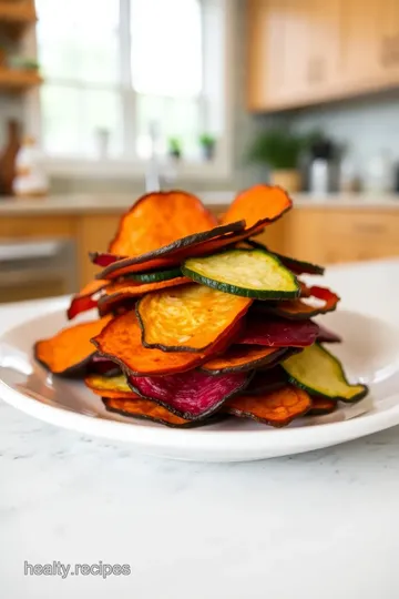 Homemade Veggie Crisps steps