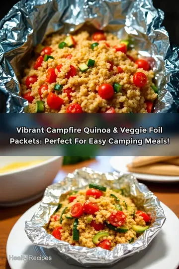 Vibrant Campfire Quinoa & Veggie Foil Packets: Perfect for Easy Camping Meals!