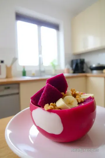 Vibrant Pitaya Bowl: A Tropical Breakfast Delight steps