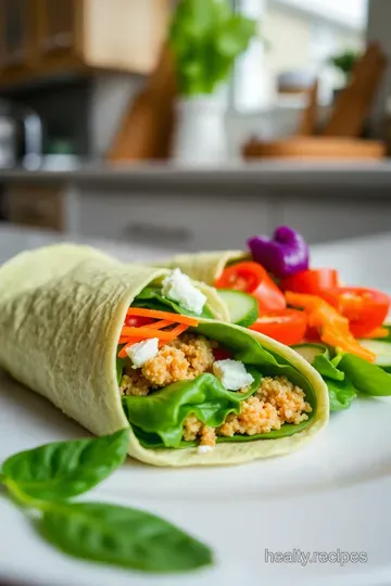 Vibrant Spinach Wraps: A Wholesome Delight steps