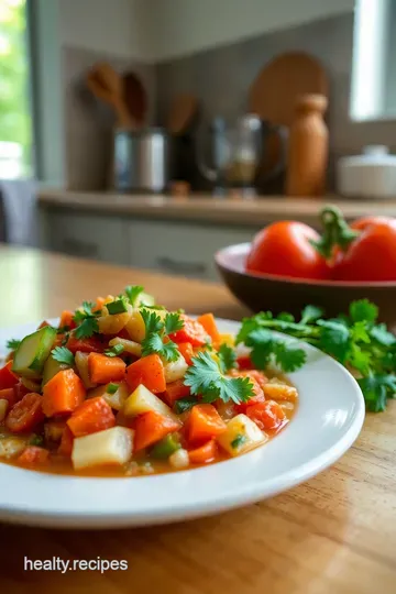 Weight Watchers Vegetable Soup steps