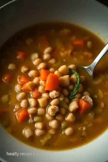 Wholesome Chicken Bean Soup: A Cozy Classic presentation