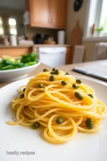 Zesty Lemon-Caper Pasta steps