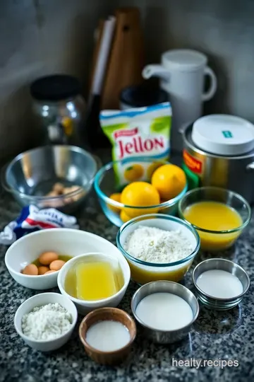 Zesty Sugar-Free Lemon Jello Delight ingredients