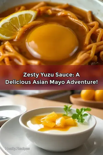 Zesty Yuzu Sauce: A Delicious Asian Mayo Adventure!