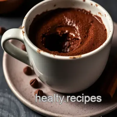 5-Minute Chocolate Mug Cake: The Ultimate Quick Dessert Delight Recipe Card