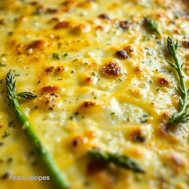 Asparagus & Gruyère Casserole: A Springtime Dream! Recipe Card