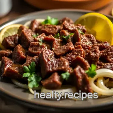 Bistec a la Mexicana Recipe presentation