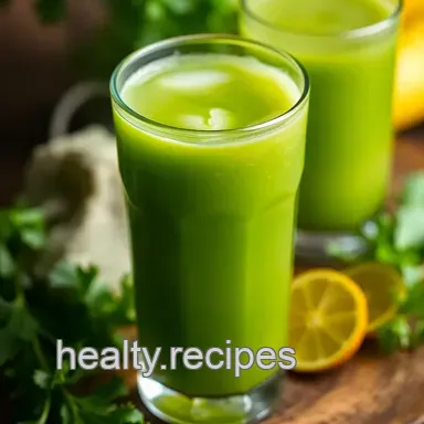 My Go-To Celery Juice Recipe: Quick & Easy Green Goodness! Recipe Card