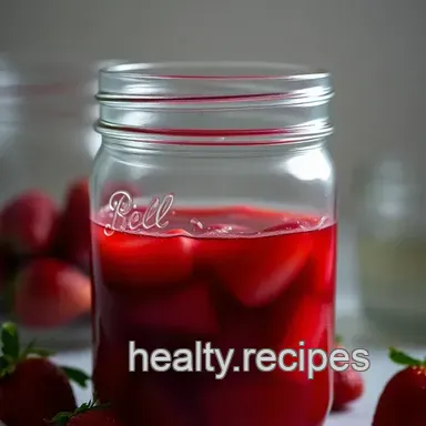 Classic Strawberry Preserves: Sweetness in a Jar Recipe Card
