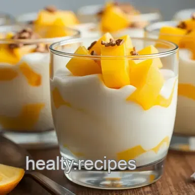 Egg-Free Breakfast Ideas: Creamy Coconut Mango Parfaits!