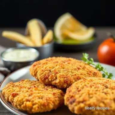 Crispy Golden Breaded Chicken Cutlets: My Easy Secret! Recipe Card