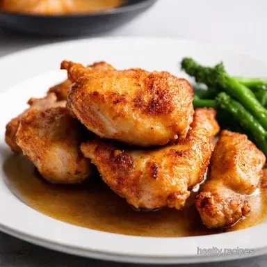 Crispy Chicken Thighs: The Best Way to Cook Chicken (Seriously!) Recipe Card