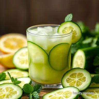 Cool Down with Cucumber Juice: My Refreshing Recipe! Recipe Card