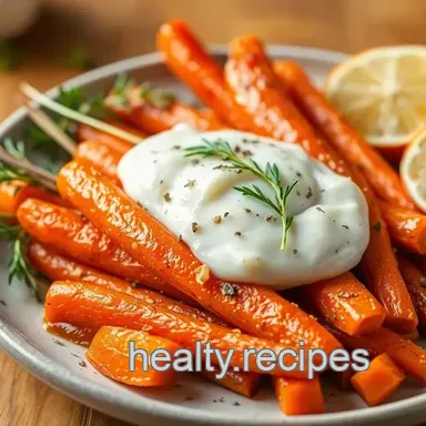 Easy & Delicious Roasted Carrots with Garlic & Herbs Easy Side Dish: A Family Favorite
