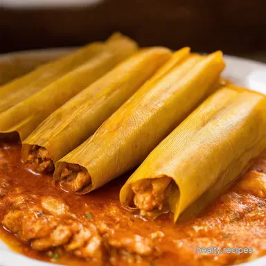 FiestaReady Chicken Tamale Recipe Easy Authentic Recipe Card