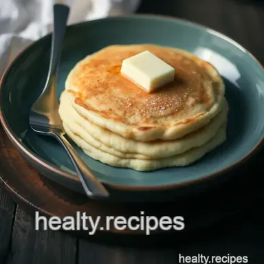 Fluffy Cottage Cheese Pancakes: A Light & Tangy Delight! Recipe Card
