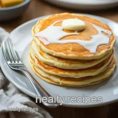Egg-Free Bliss: Fluffy Vegan Pancakes Recipe! Recipe Card