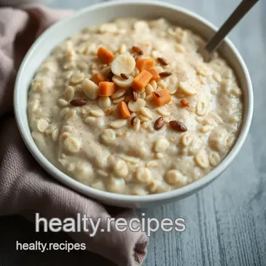 Golden Goodness! My Easy Anti Inflammatory Breakfast Oats Recipe Card