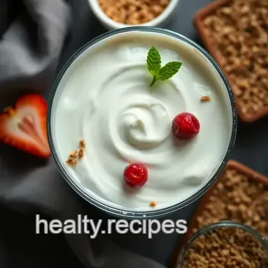 Greek Yogurt Parfait Recipe: Creamy Cheesecake Bliss! Recipe Card