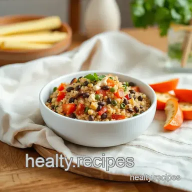 How to Make the Best Roasted Quinoa Veggie Bowl with Tahini Recipe Card
