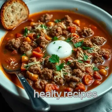 Hearty Italian Wedding Soup Recipe: A Classic Comfort Recipe Card