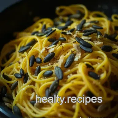 Easy Hearty Spaghetti Squash with Roasted Seeds | My Go-To Recipe Recipe Card