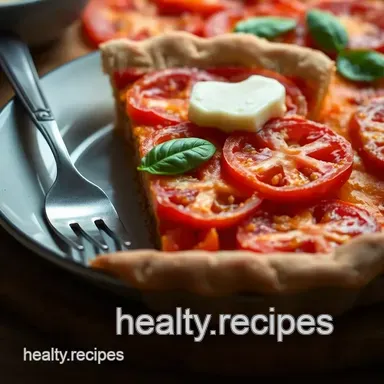 Heavenly Heirloom Tomato Pie Recipe: A Slice of Summer Bliss Recipe Card