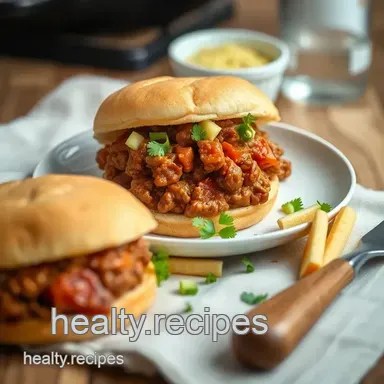 My Quick & Easy Skillet Beef Sloppy Joes: A Family Favorite! Recipe Card