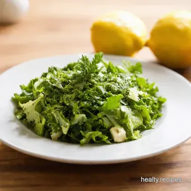 My 5Min Easy Salad Dressing Recipe Lemon Herb Magic Recipe Card