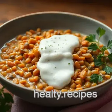 How to Make Simmered Lentils in Creamy Coconut Flavor: A Cozy Comfort Dish