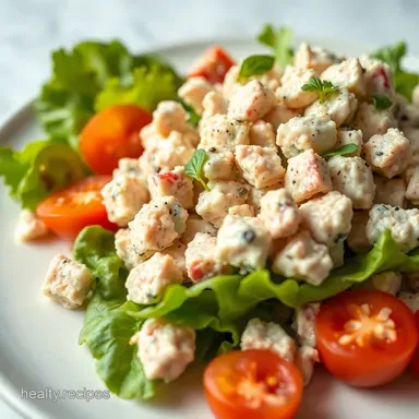 Lighter Than Air Healthy Tuna Salad Recipe: Guilt-Free! Recipe Card