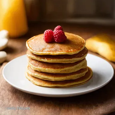 GuiltFree Low Calorie Protein Pancakes Healthy Recipe Recipe Card