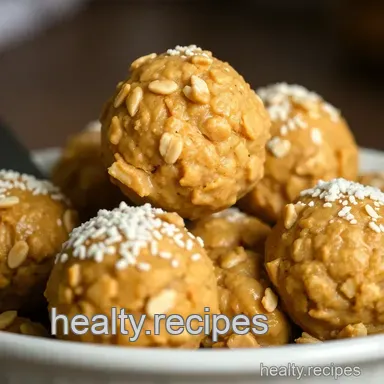 Peanut Butter Balls: No-Bake Bliss in Every Bite! Recipe Card