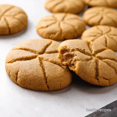 Easy Peanut Butter Blossom Recipe My Chewy Crinkle Cookies Recipe Card