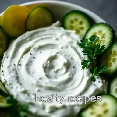 Proper Good Taziki Dip: Greek Yogurt Zing! Recipe Card