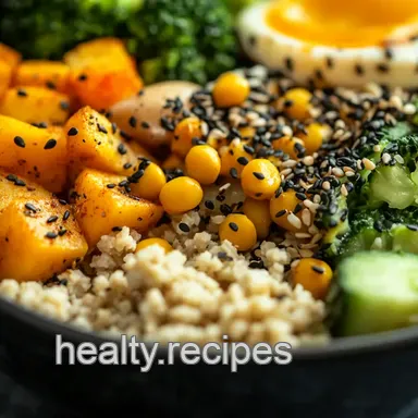 Protein Power Bowl: High Protein Recipes Made Easy! Recipe Card