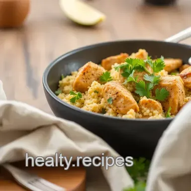 How to Make One-Pan Chicken Quinoa Delight in 30 Min: A Wholesome Favorite Recipe Card