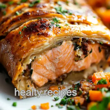 Salmon Wellington: My Showstopper Salmon Dinner Ideas Recipe Card