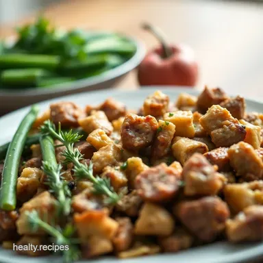 Best Savory sausage dressing recipe? My Family's Secret! Recipe Card