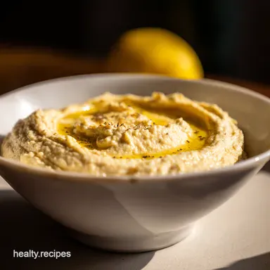 Easy Homemade Hummus Recipe: Silky Smooth & Delicious! Recipe Card