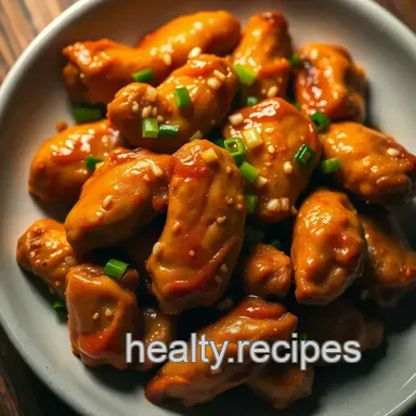 Soju-Infused Korean Chicken Wings: A Flavorful Twist for Gatherings Recipe Card