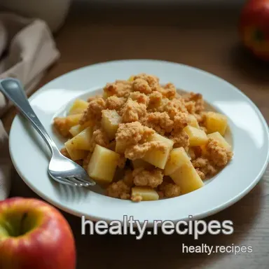 Guilt-Free Apple Crumble: A Diabetic Friendly Dessert Recipe Card