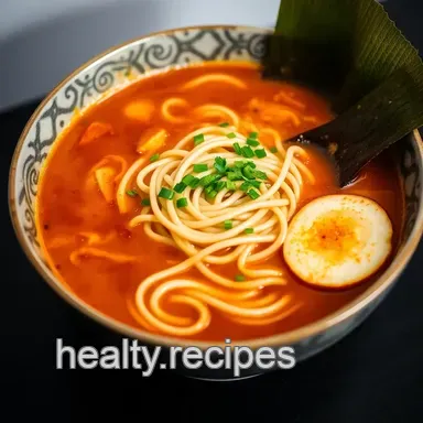 Spicy Tantanmen Ramen: A Bowl of Comfort for Cold Nights Recipe Card