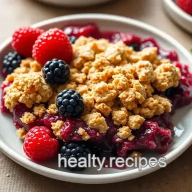 Sugar Free Berry Crumble: Easy Guilt-Free Dessert Recipes