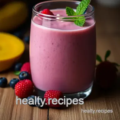 Healthy Smoothie Recipes: Blend Your Way to Bliss! Recipe Card