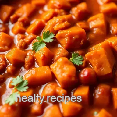 Sweet Potato Chili: A Weeknight Winner! Recipe Card